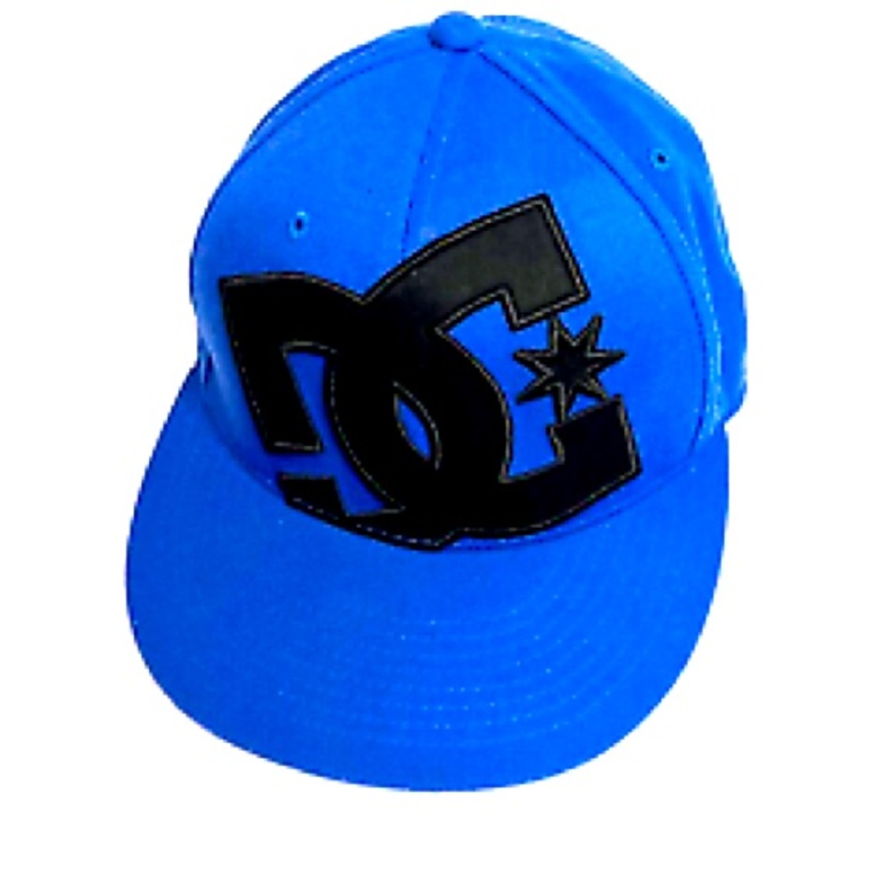 DC Skate Brand Fitted Hat – Flexfit‎ Size 6 7/8-7 1/4